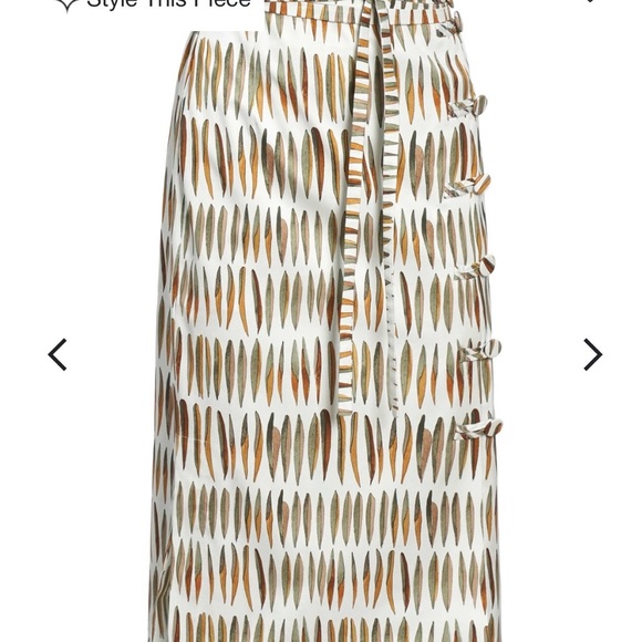 Altuzarra Dresses & Skirts - Altuzarra hiroki skirt in the murmur brushed leaves print